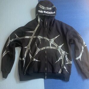 🖍️🖍️ SOLD 🖍️🖍️Named collective thorn rhinestone hoodie